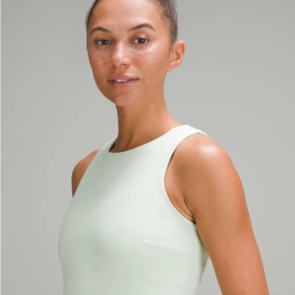 Lululemon Tiered Pleats Kohlrabi Green Tennis Dress - Picture 5 of 10